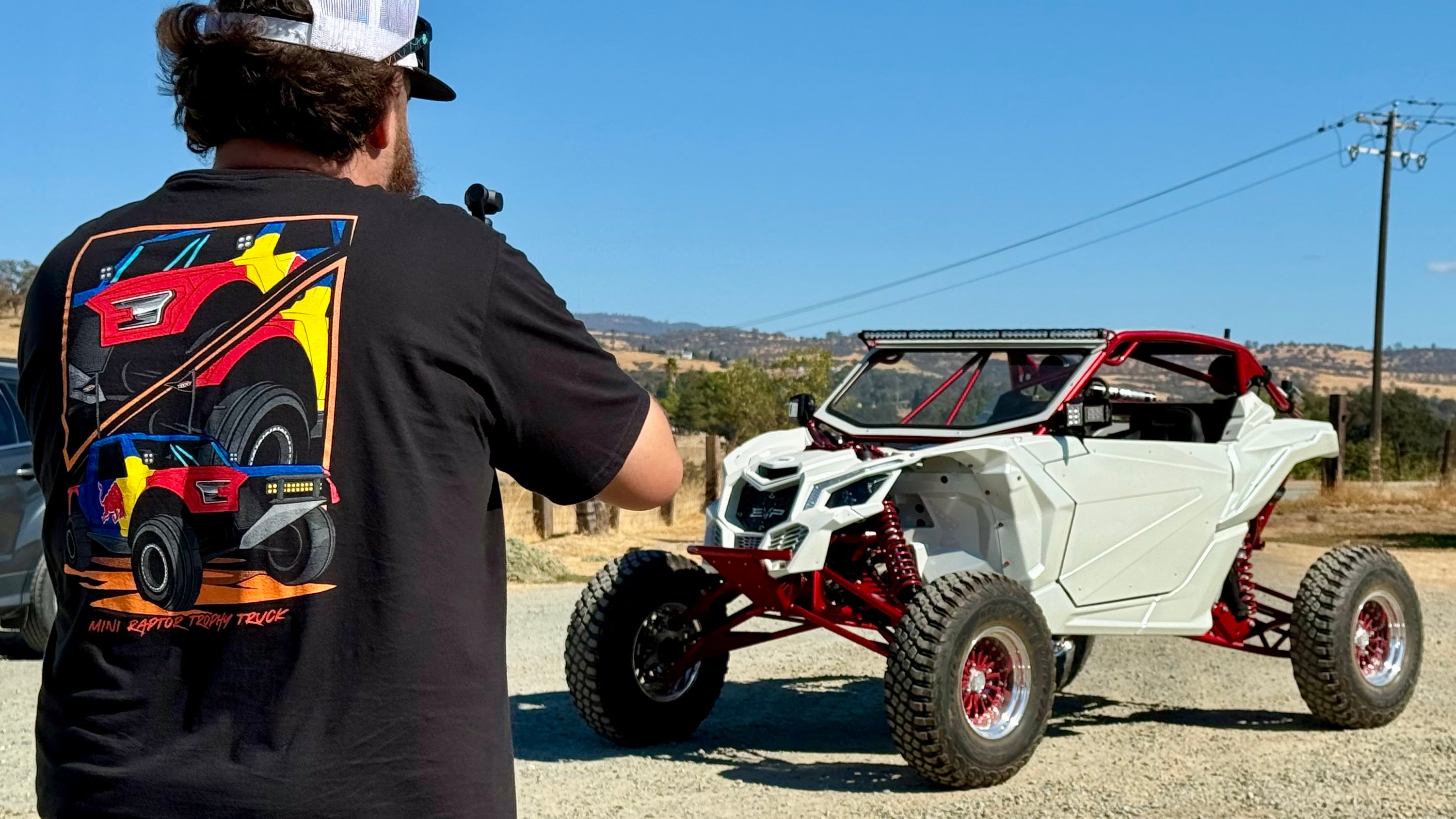 Mini Raptor Trophy Truck Tee | Off-Road & Trophy Truck Lifestyle Shirt
