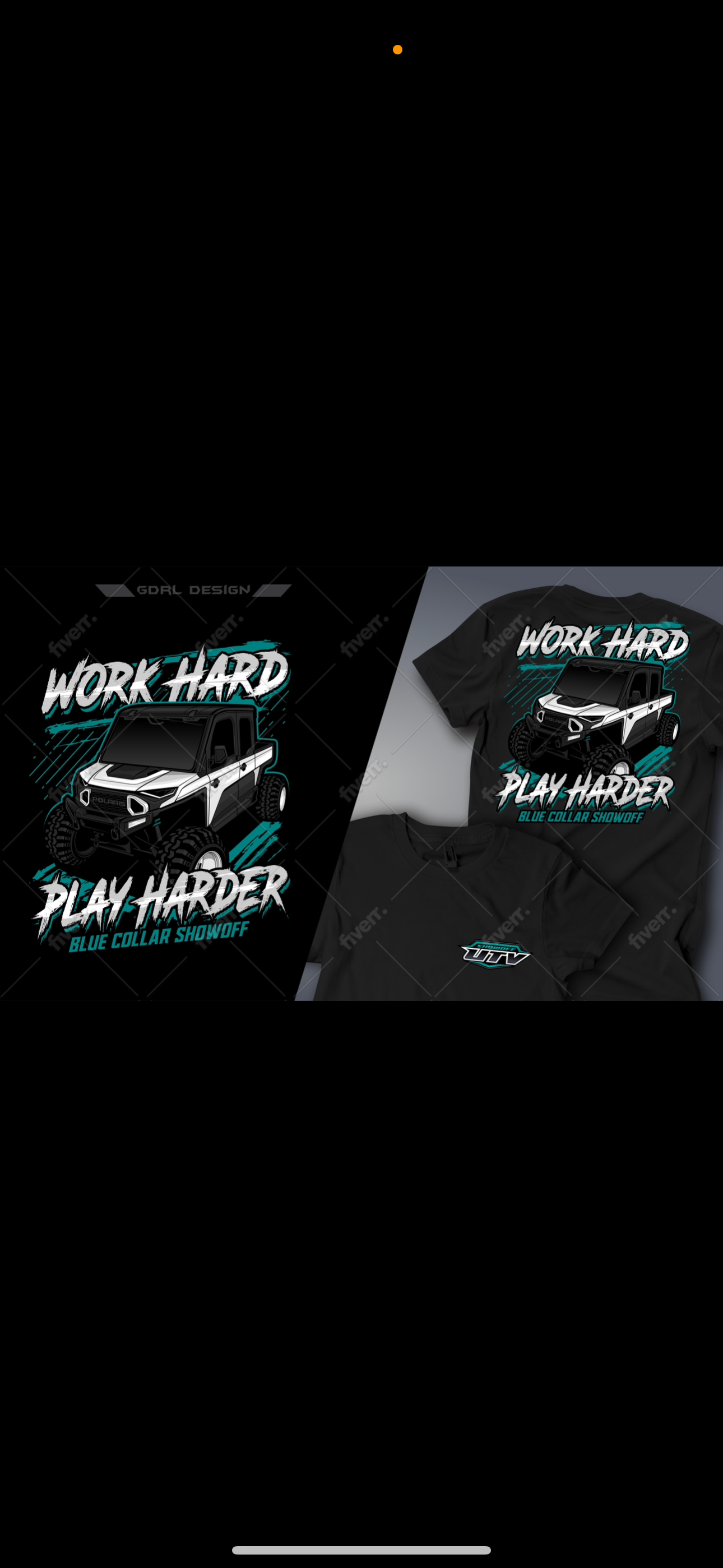 Work Hard, Play Harder Tee | UTV Off-Road Lifestyle Shirt